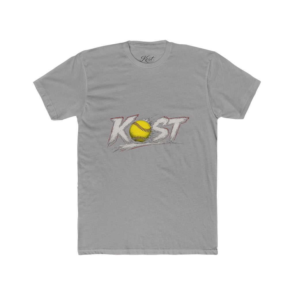 Softball 'KAST' Graphic Tee — Retro Distressed Softball Design
