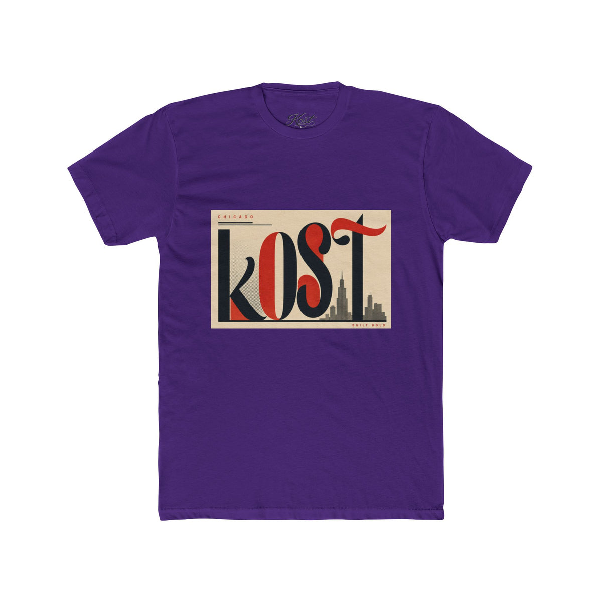 KOST Retro City Skyline Tee — Vintage Typography San Francisco Shirt