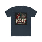 T-Shirt — KOST "I'm Not Al" Graphic Tee (Handprint Horror Design)