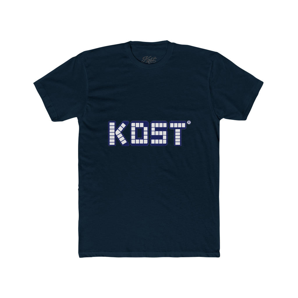 KOST® Retro Grid Logo Tee - Graphic Cotton T-Shirt