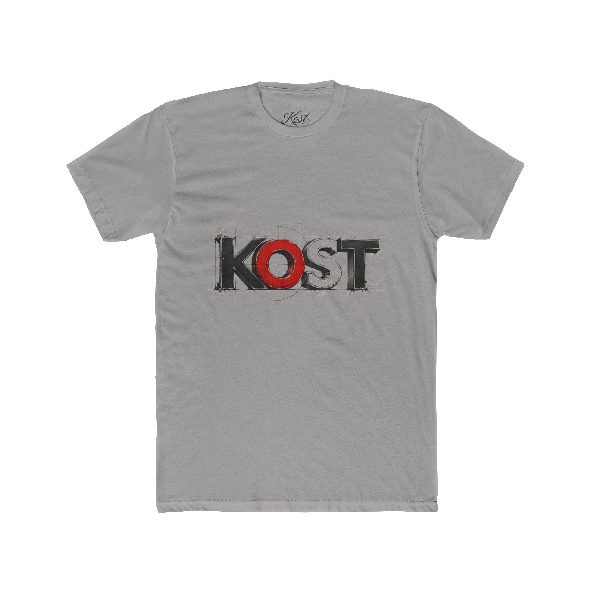 KOST Logo Tee — Distressed Sketch Graphic T-Shirt