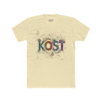 KOST Graphic Tee — Colorful Abstract Lettering Cotton T‑Shirt