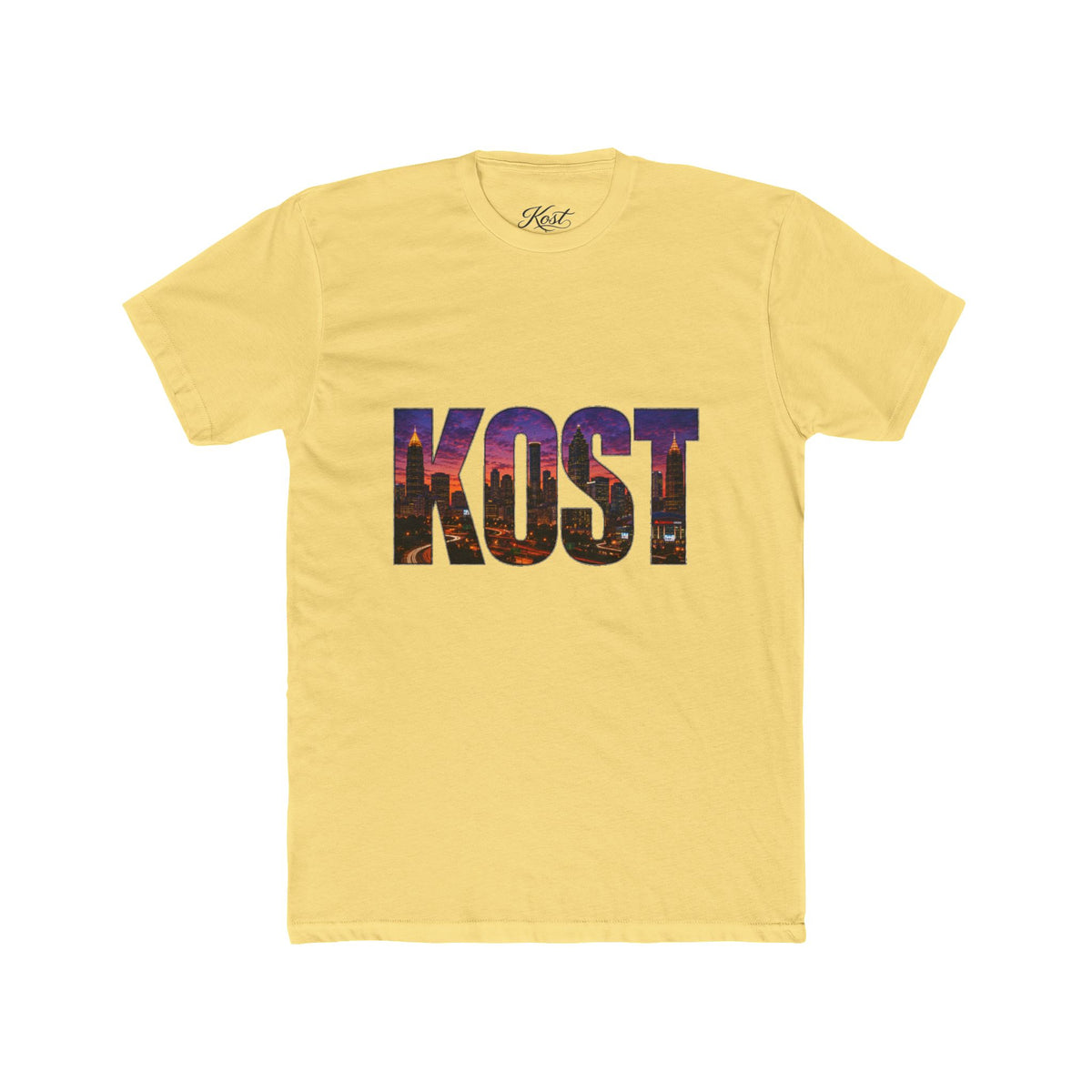KOST Cityscape Graphic Tee — Urban Skyline Letters T-Shirt