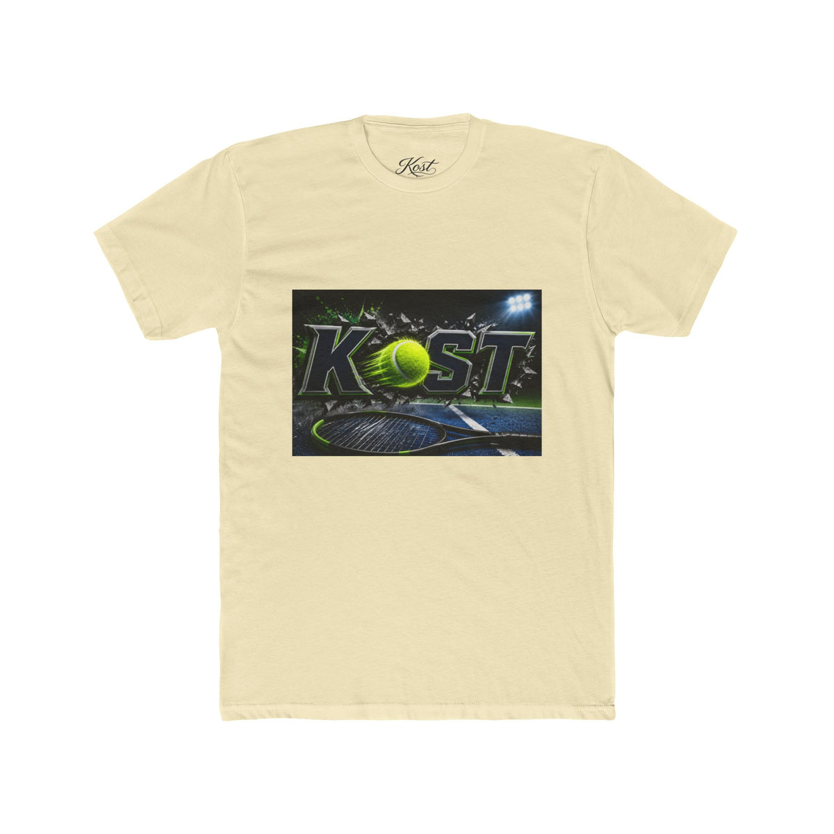 Tennis Team Tee — 'KOST' Graphic Crewneck