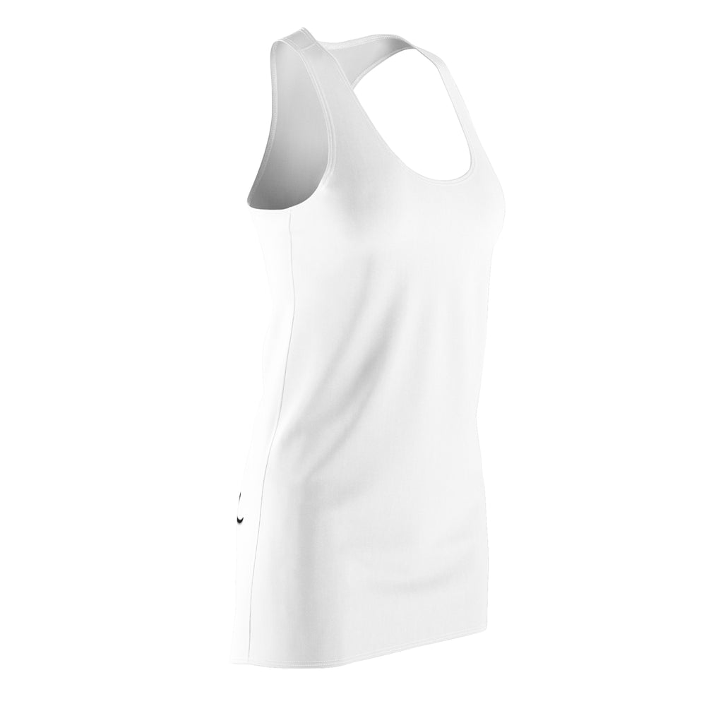 Women's Racerback Dress with “Kost” Script Design