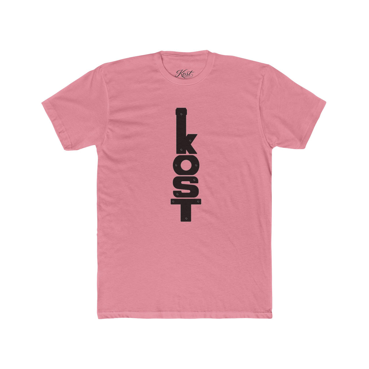 KOST Minimalist Typography Cotton Crew Tee
