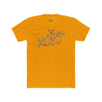 KOST Script Logo Tee — Vintage Rhinestone Lettering Cotton T-Shirt