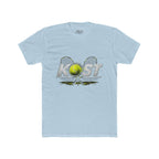 Tennis A-List Crew Tee — Retro Tennis Ball & Racket Graphic