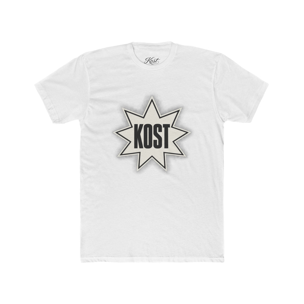 KOST Starburst Logo Tee — Vintage-Inspired Graphic Cotton T-Shirt