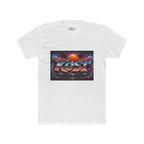 KOST Retro Sunset Tee — 80s Vaporwave Beach Graphic T-Shirt