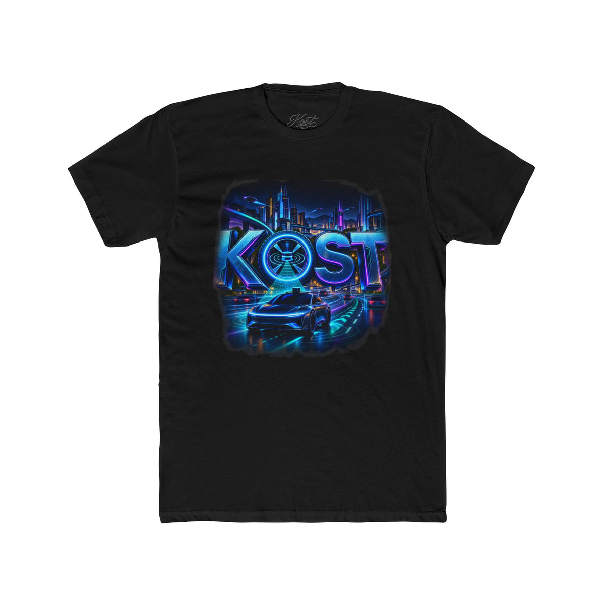 KOSI Neon Cyberpunk Graphic T-Shirt