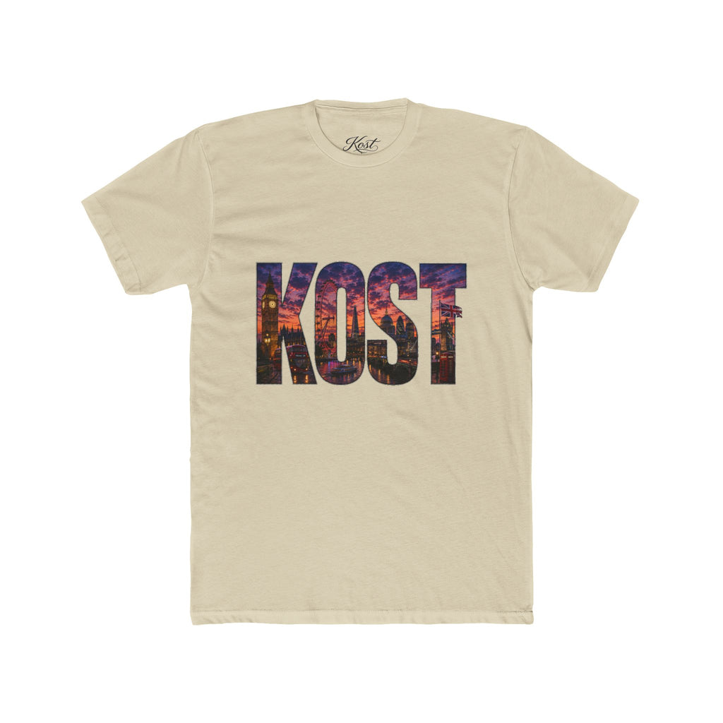 KOST City Skyline Graphic Tee — Urban Photo-Print Crew T-Shirt