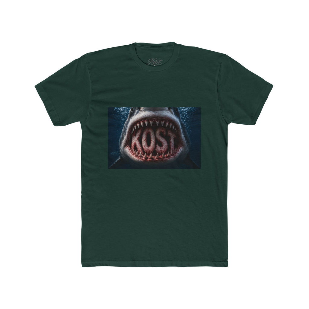 Shark Mouth Graphic Tee – 'KOST' Horror Ocean Shirt