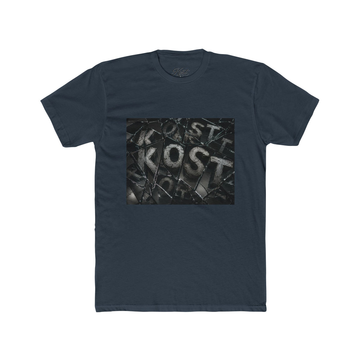 KOST Graphic T-Shirt – Distressed Dark Streetwear Tee