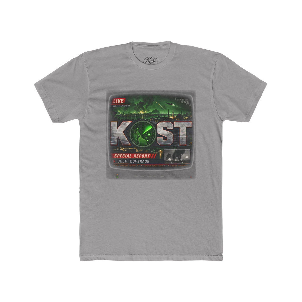 KOST Radio Vintage Broadcast T‑Shirt