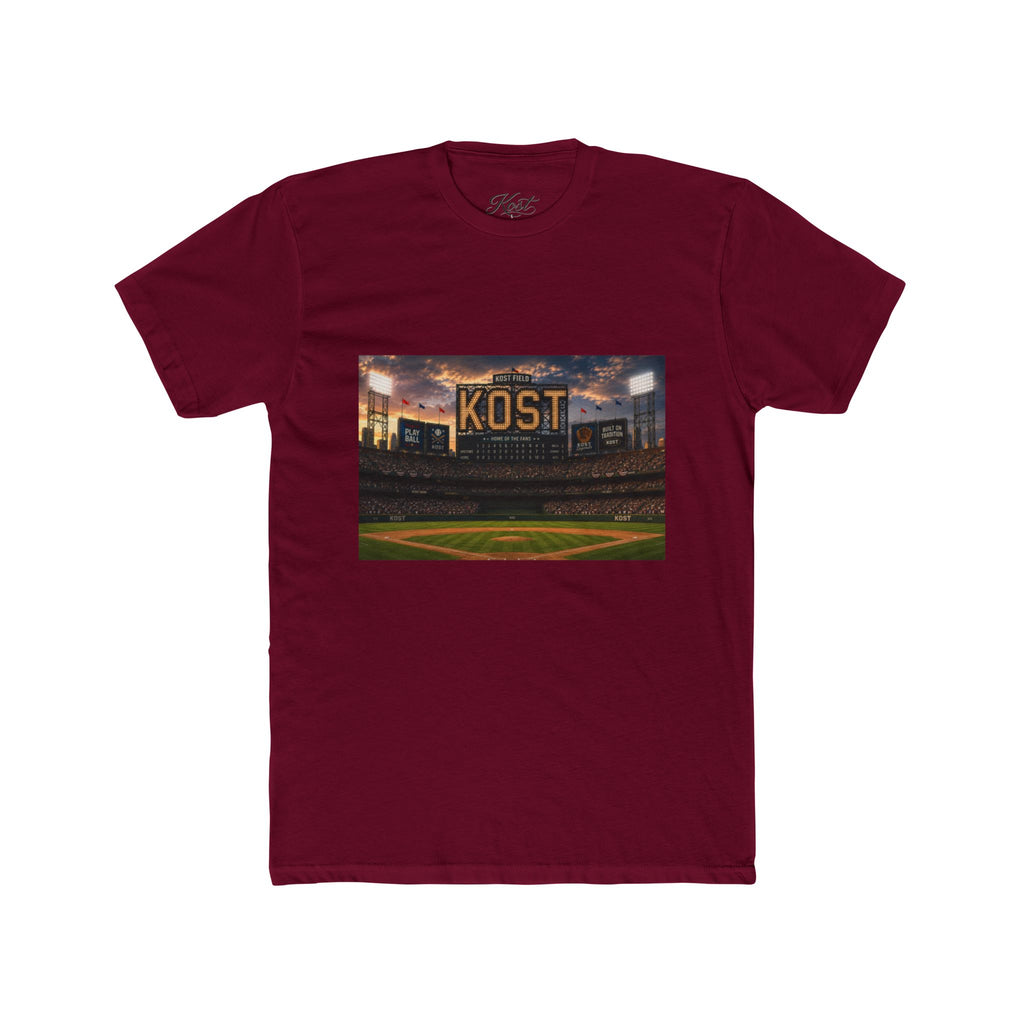 KOST Stadium Baseball Tee — Vintage Ballpark Graphic T-Shirt