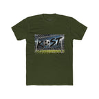 Soccer Goal Graphic Tee — “KOST” Ball in Net Cotton T‑Shirt