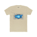 KOST Blue Burst Graphic Tee — Retro Tech Logo T-Shirt