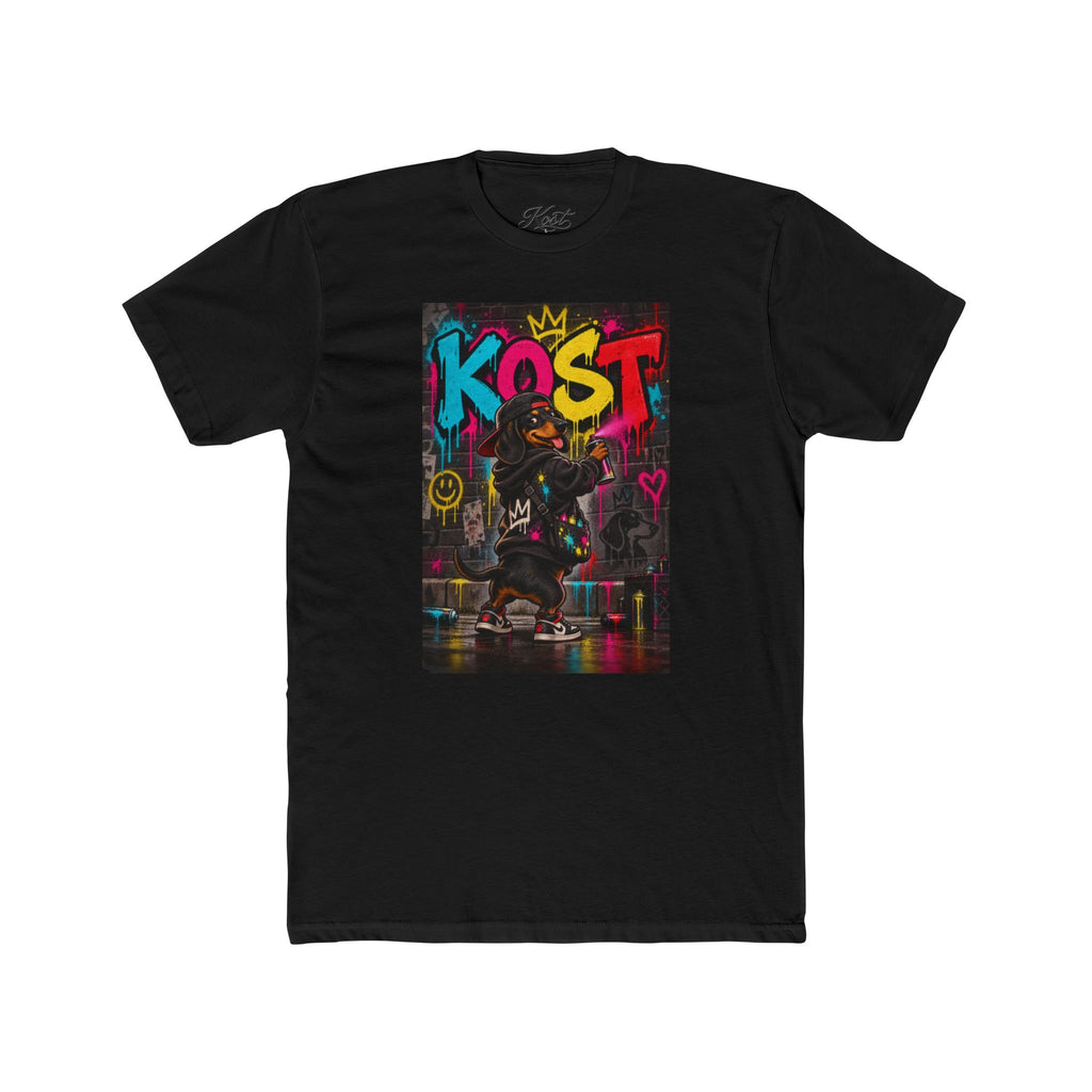 Graffiti Skate Tee — "Kost" Street Art Graphic T-Shirt
