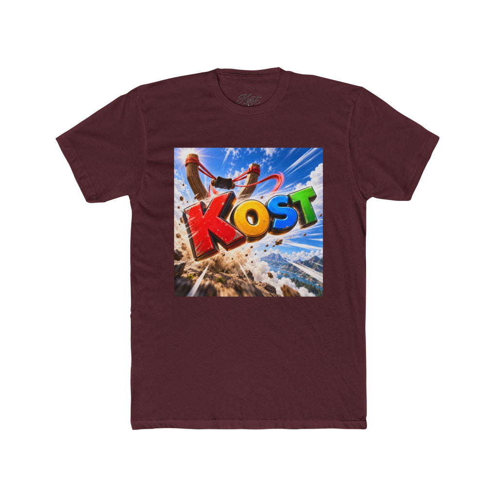 KOST Colorful Surf Graphic Tee — Beach Vibe Retro Logo T-Shirt