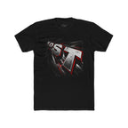 Retro 3D Text Graphic Tee — 'EST' Streetwear Shirt