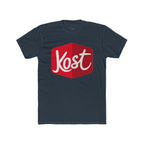 Kost Logo Tee — Retro Red Hexagon Graphic T-Shirt