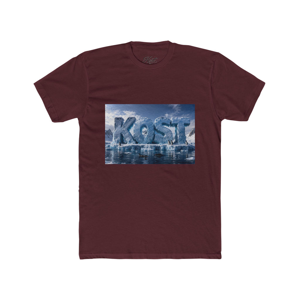 Lost Ice Graphic Tee — "LOST" Arctic Lettering Crewneck