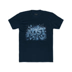 KOST Abstract Blue Graphic Cotton Crew Tee