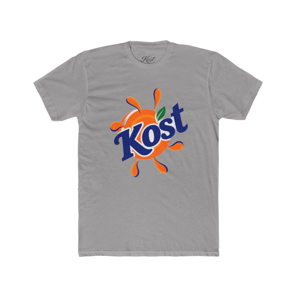 Kost Orange Splash Tee - Retro Logo Graphic T-Shirt