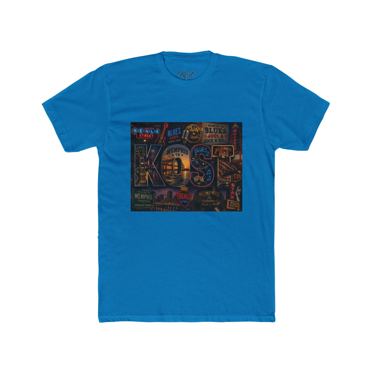 Neon Arcade Collage Graphic Tee