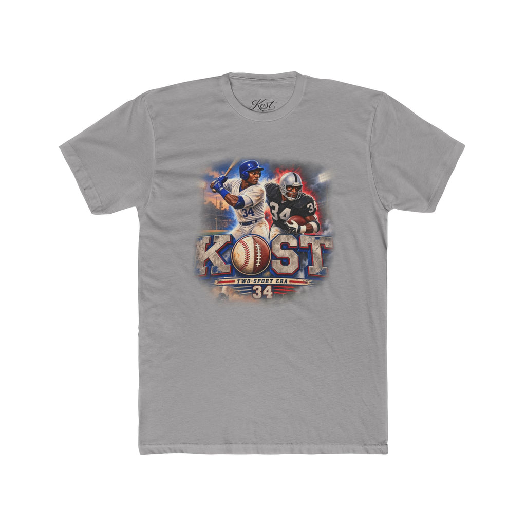 Kost Vintage Baseball & Football Collage Tee