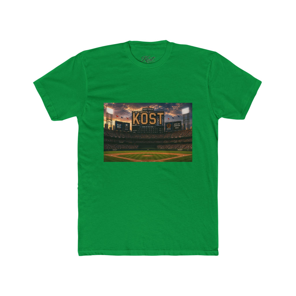 KOST Stadium Baseball Tee — Vintage Ballpark Graphic T-Shirt