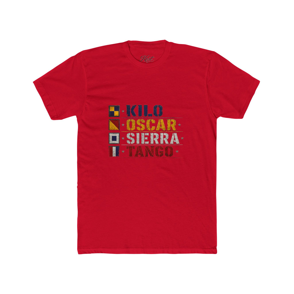 Kilo Oscar Sierra Tango Aviation Phonetic Alphabet T-Shirt
