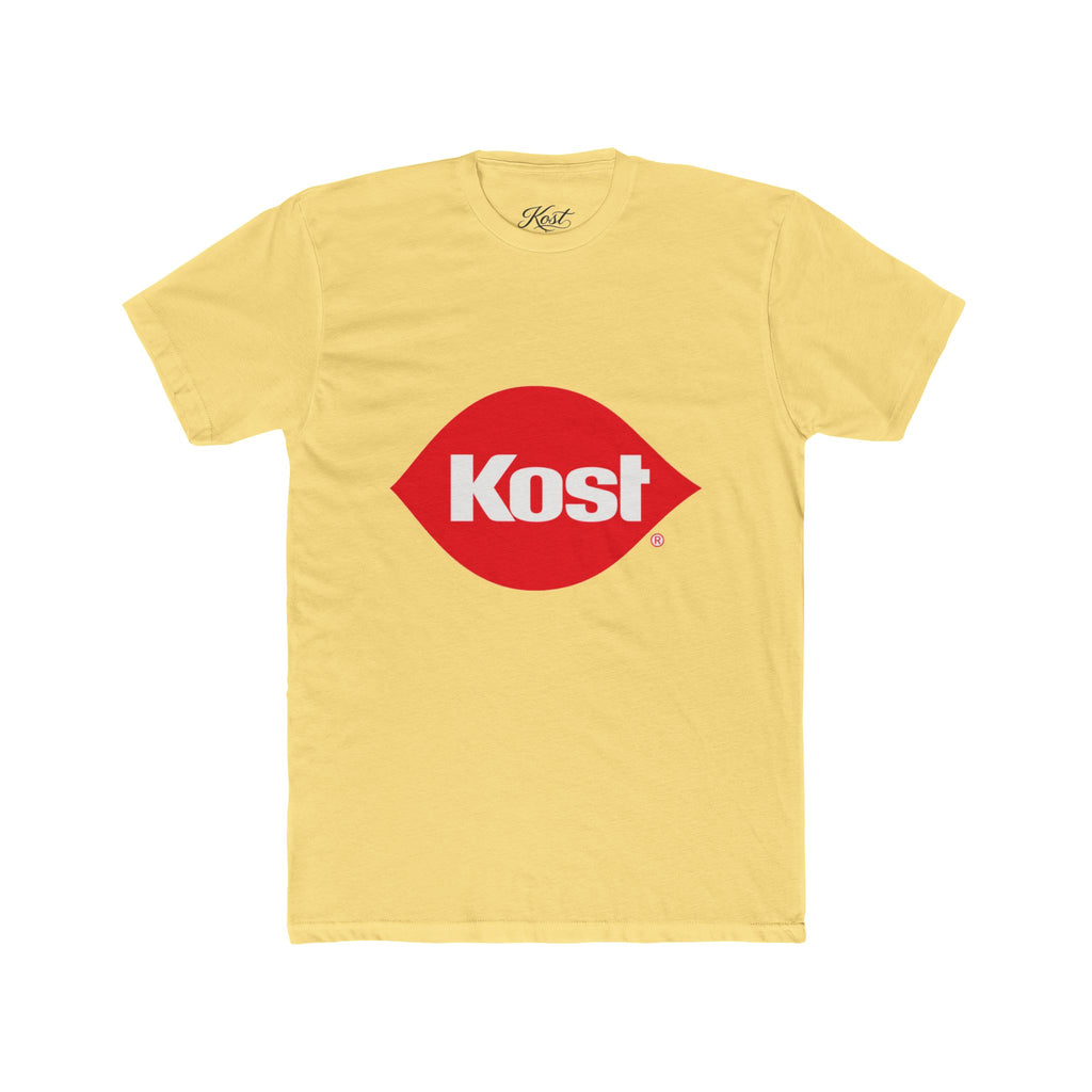 Kost Logo Tee — Retro Red Graphic Cotton T-Shirt