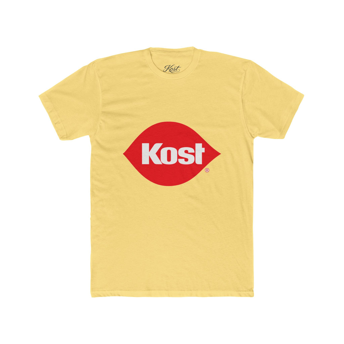 Kost Logo Tee — Retro Red Graphic Cotton T-Shirt
