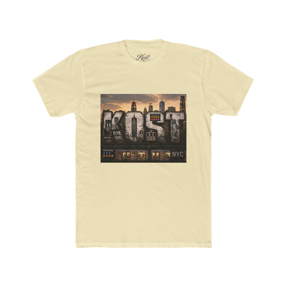 Lost NYC Skyline T‑Shirt — Urban Vintage Cityscape Tee