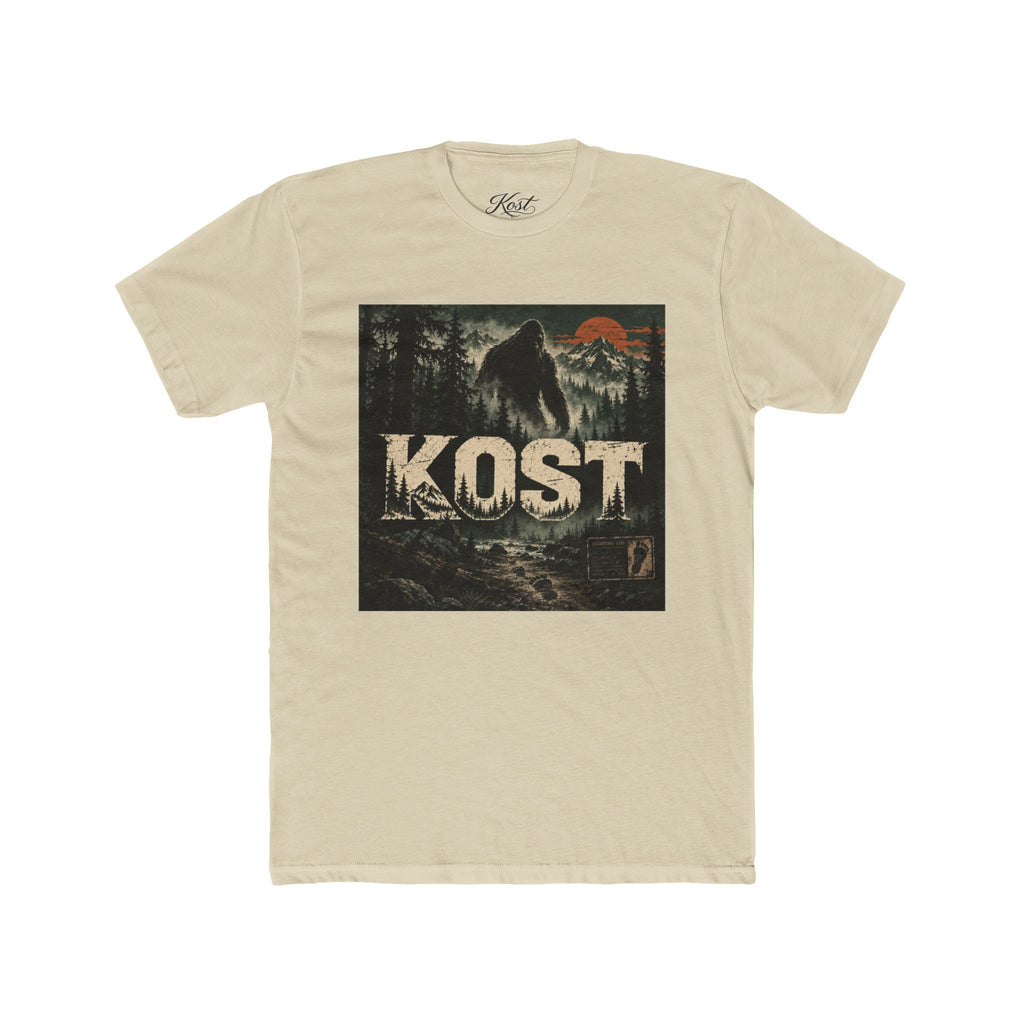 KOST Bigfoot Forest Tee — Vintage Sasquatch Mountain Graphic Shirt