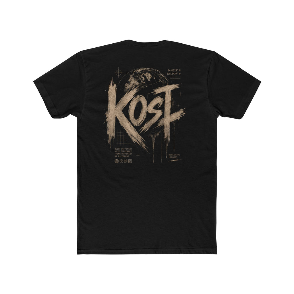 Kost Graphic Tee — Distressed Urban Logo Crewneck