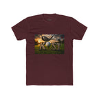 K!ST Golf Sunset Crew Tee — Vintage Golf Club Graphic T-Shirt