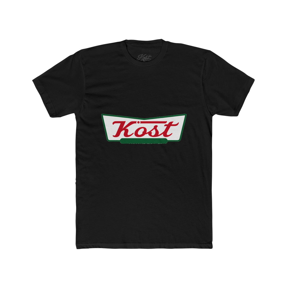 Kost Logo Tee — Retro Script Logo T-Shirt