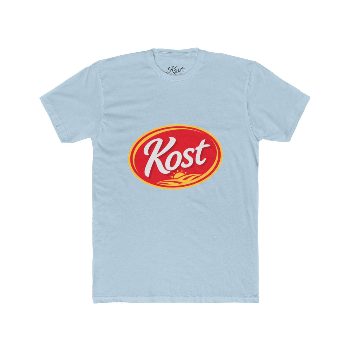 Kost Retro Logo T‑Shirt — Vintage Red Oval Graphic Tee