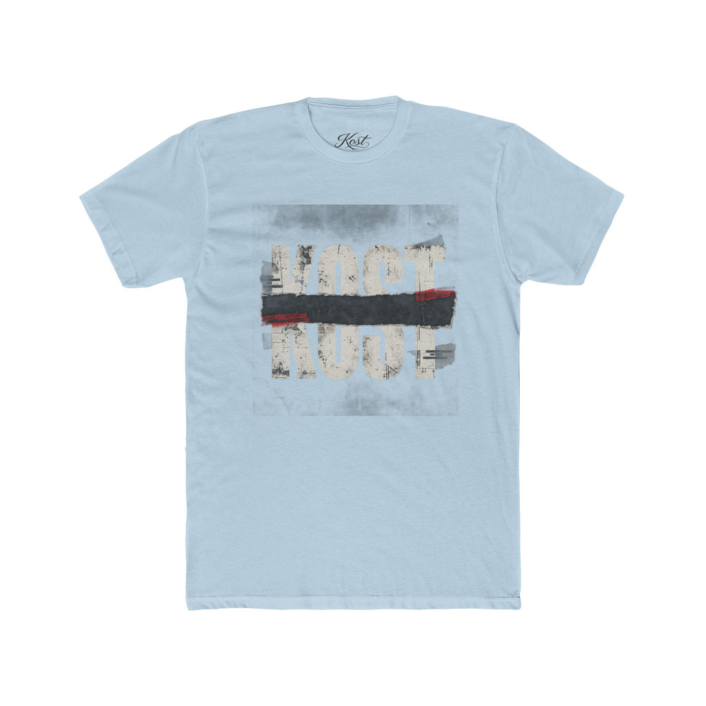Lost & Found Distressed Tee — Vintage 'LOST' Graphic Crew Shirt