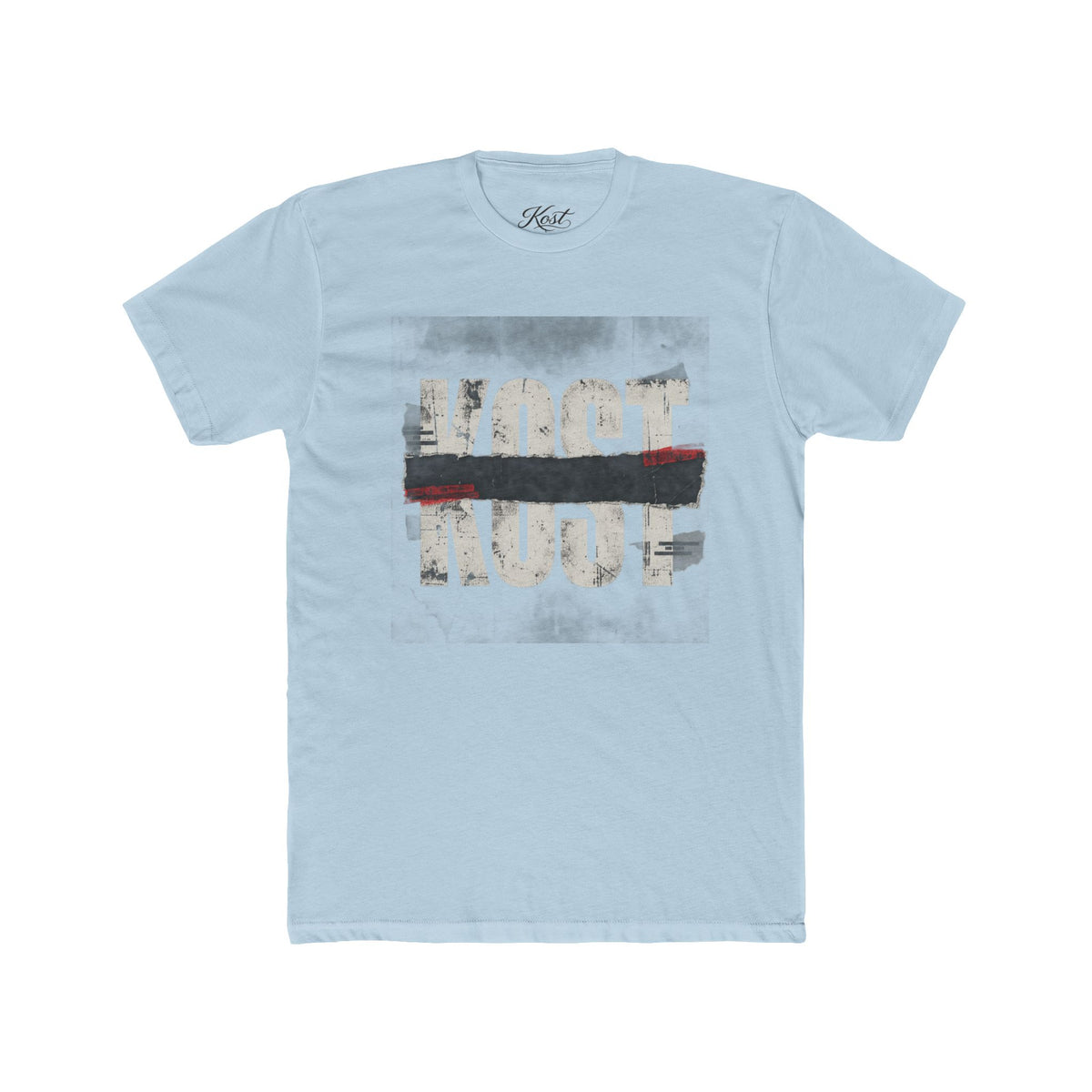 Lost & Found Distressed Tee — Vintage 'LOST' Graphic Crew Shirt