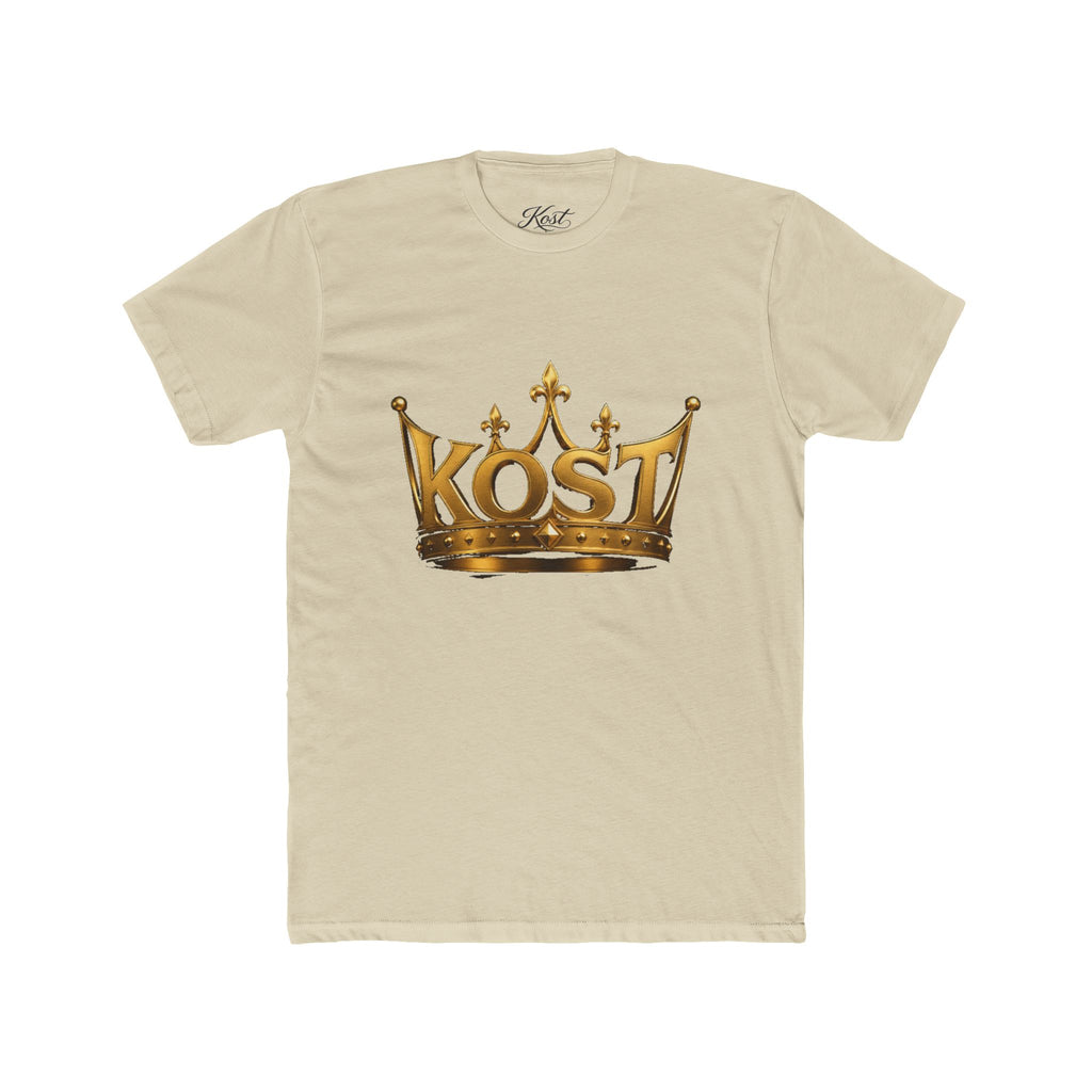 KOST Crown Graphic Tee — Gold Crown Logo T‑Shirt