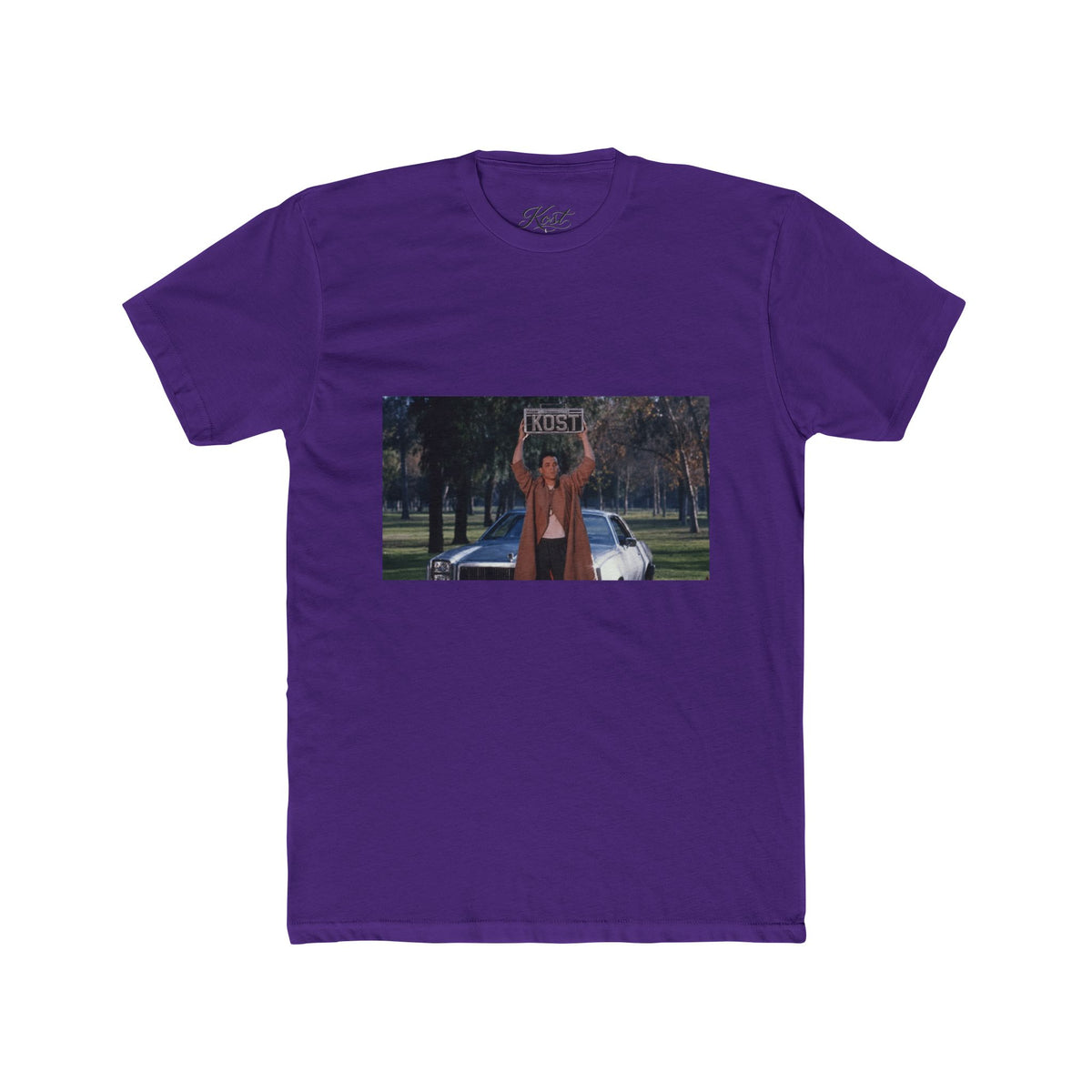 Vintage Movie Scene Tee — 'Lust' Protest Graphic Crew Shirt