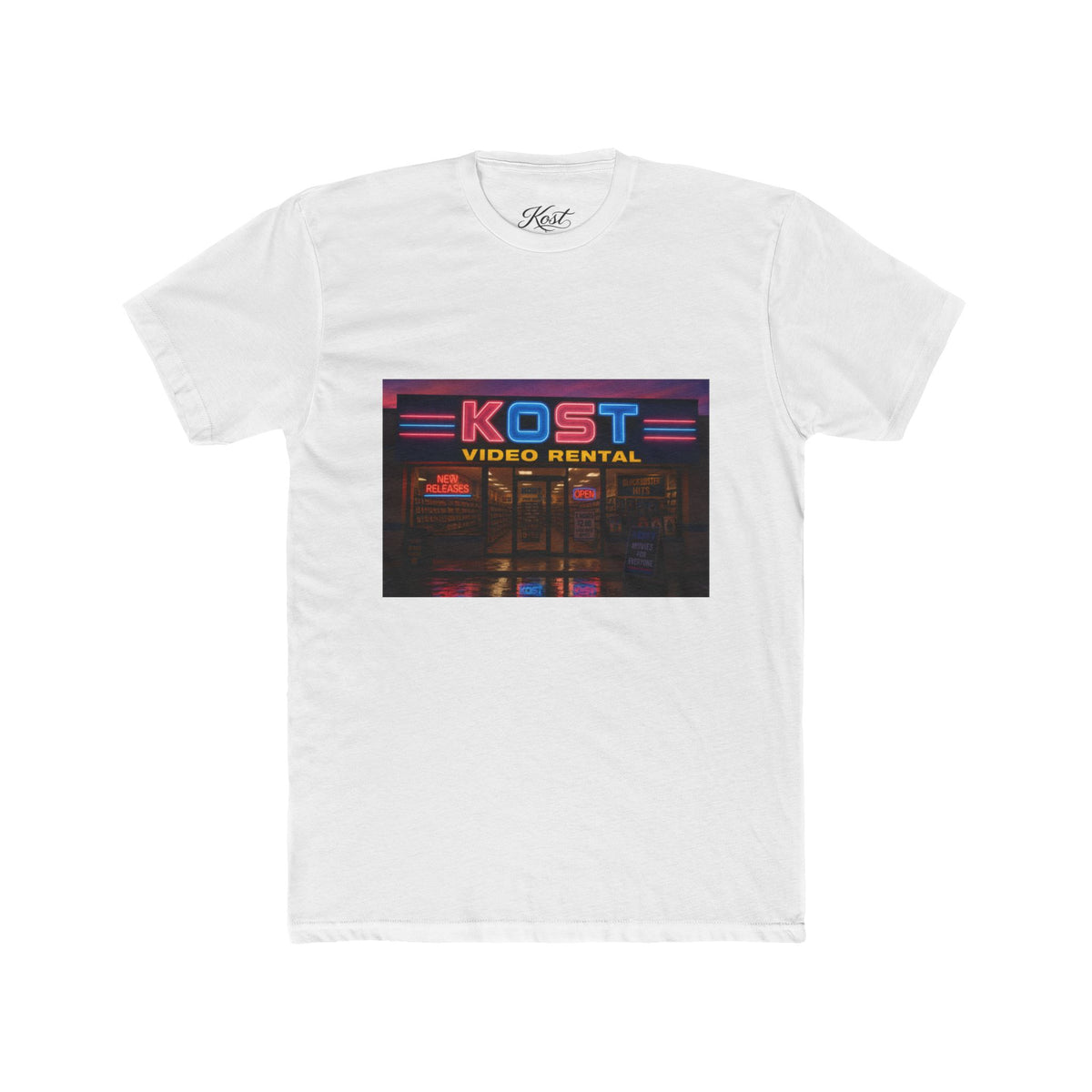 Kost Video Rental Retro Nostalgia Graphic T-Shirt