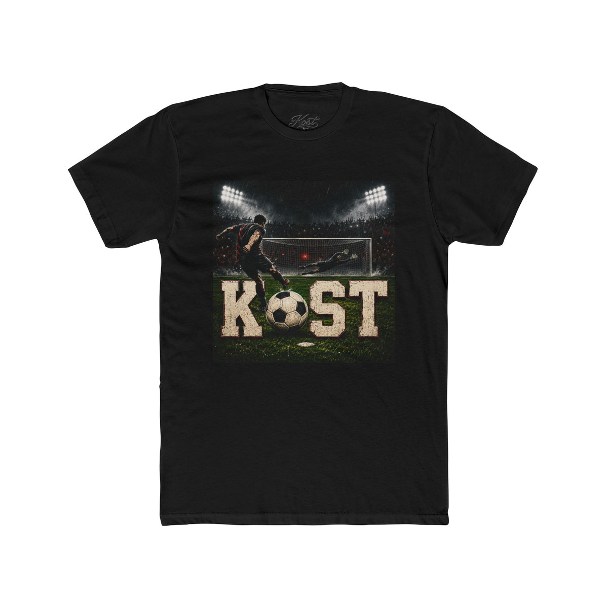 Soccer KOST Graphic Tee — Vintage Goalkeeper Stadium Shirt