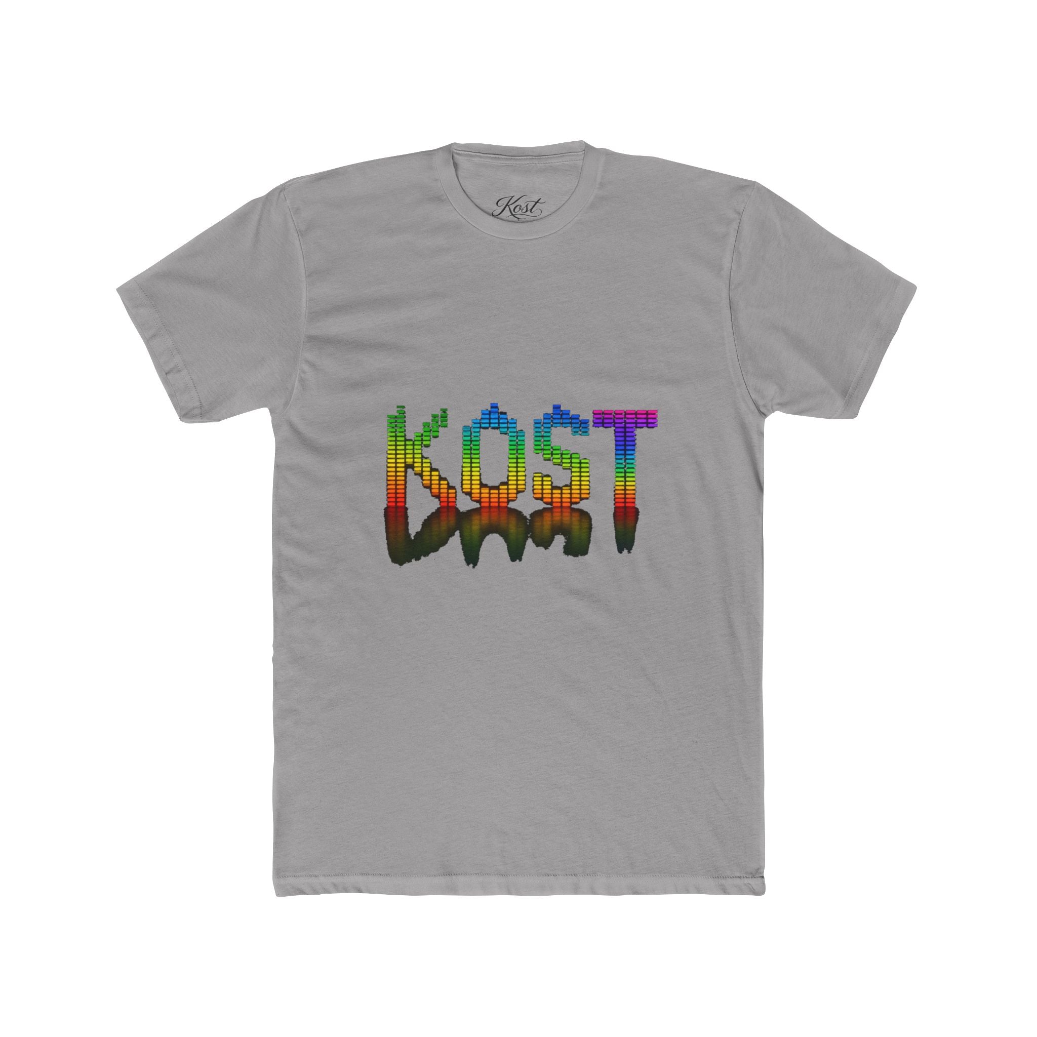 KØST Rainbow Drip Tee — Retro Pixel Pride Graphic T-Shirt
