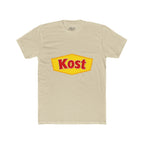 Kost Logo Tee — Retro Yellow & Red Graphic T-Shirt
