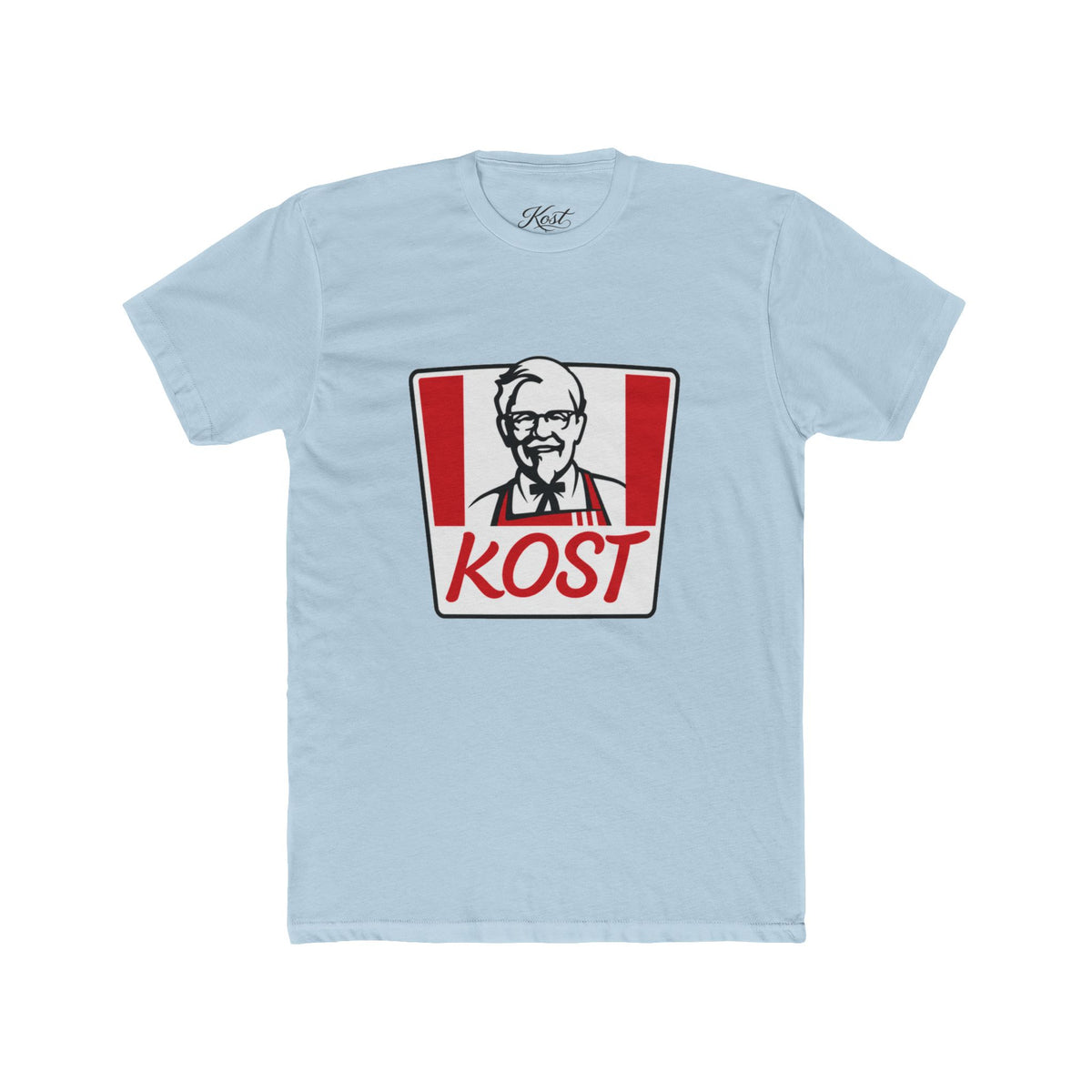 KOST Logo Tee — Retro Fast Food Style Graphic T-Shirt